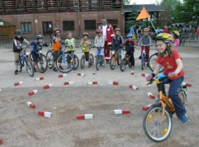 Fahrradcross der Mittelschule in Nierwürschnitz